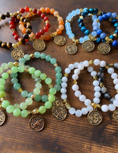 Load image into Gallery viewer, Zodiac Charm Infinity Bracelets