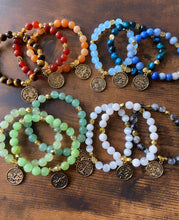 Load image into Gallery viewer, Zodiac Charm Infinity Bracelets