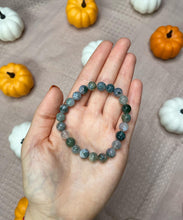 Load image into Gallery viewer, Tree Agate Infinity Bracelet