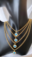 Load image into Gallery viewer, Evil Eye Protection Necklace