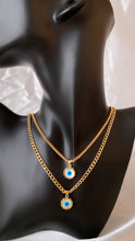 Load image into Gallery viewer, Evil Eye Protection Necklace