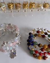 Load image into Gallery viewer, Aligned Chakras Memory Wire Bracelet