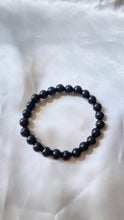 Load image into Gallery viewer, Black Tourmaline Infinity Bracelet