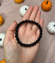Load image into Gallery viewer, Black Tourmaline Infinity Bracelet