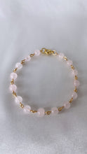 Load image into Gallery viewer, Rose Quartz Handmade Bracelet
