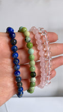 Load image into Gallery viewer, Mini Clear Quartz Infinity Bracelet
