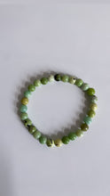 Load image into Gallery viewer, Mini Chrysoprase Infinity Bracelet
