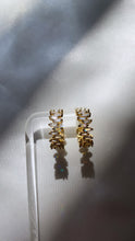 Load image into Gallery viewer, Baguette Hoop Earrings
