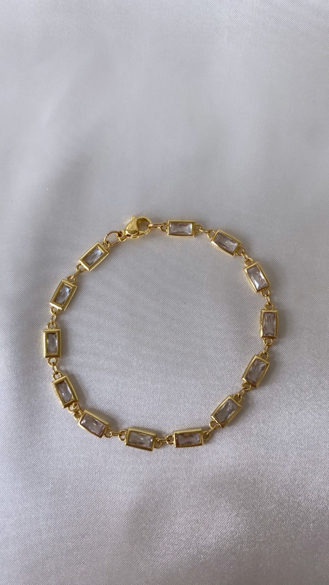 Rectangle Cut Handmade Bracelet