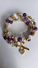 Load image into Gallery viewer, Mama Memory Wire Bracelet With Charms
