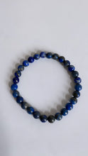 Load image into Gallery viewer, Mini Lapis Lazuli Infinity Bracelet
