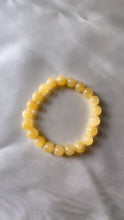 Load image into Gallery viewer, Honey Yellow Calcite Infinity Bracelet
