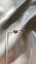 Load image into Gallery viewer, Heart Stud Earrings
