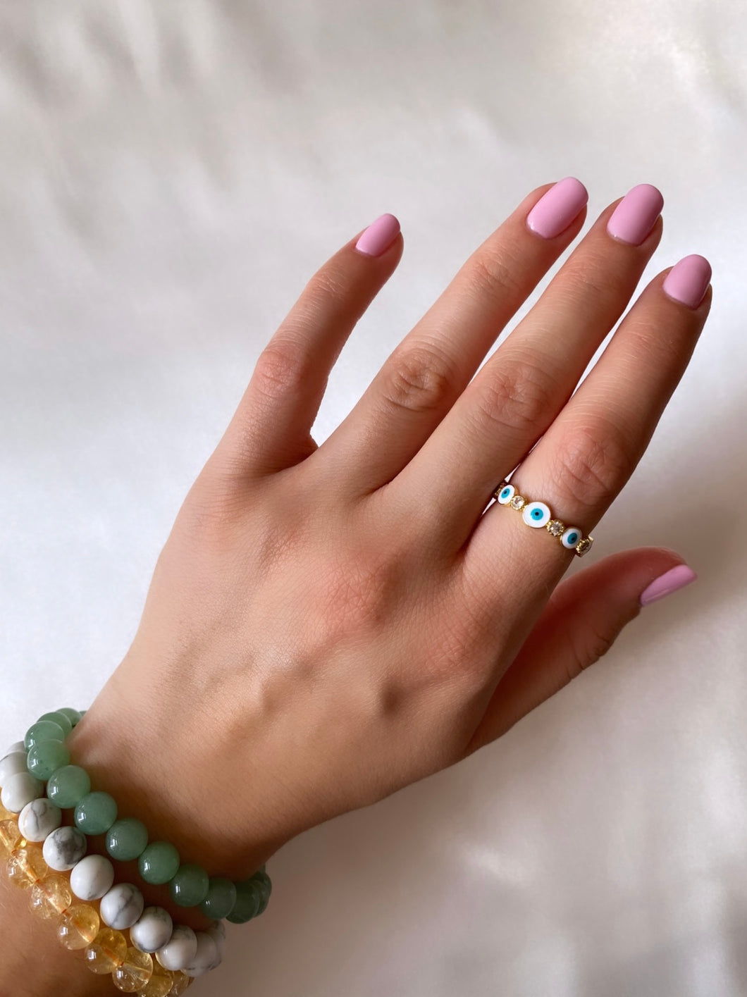 Eyes On You Evil Eye Ring