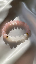 Load image into Gallery viewer, Crystal Quartz Heart Infinity Bracelet
