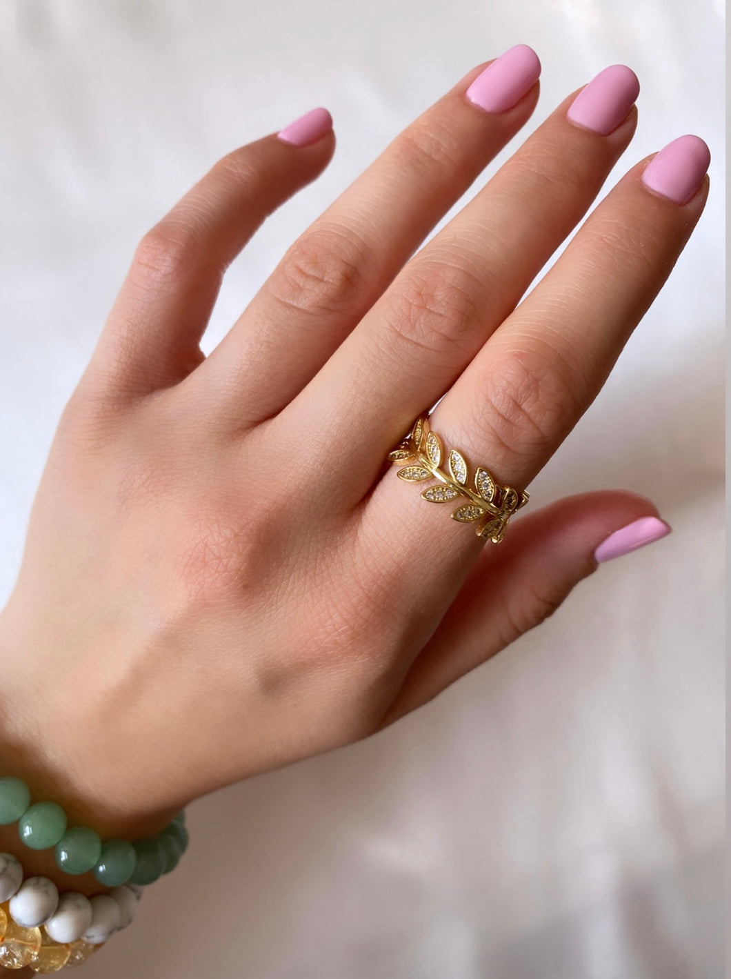 Gold Leaf Ring