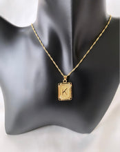 Load image into Gallery viewer, Initial Card Necklace
