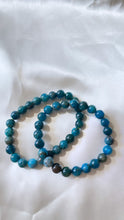 Load image into Gallery viewer, Blue Apatite Infinity Bracelet
