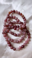 Load image into Gallery viewer, Strawberry Quartz Infinity Bracelet
