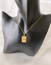 Load image into Gallery viewer, Initial Card Necklace
