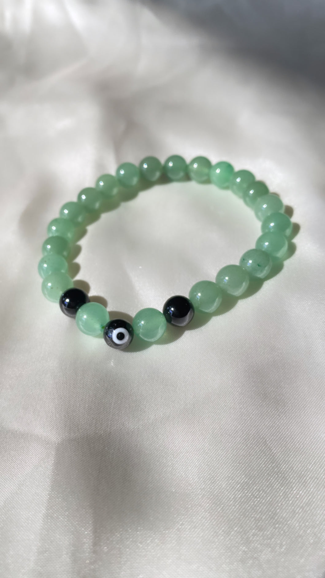 Green Aventurine x Black Onyx Protection Bracelet