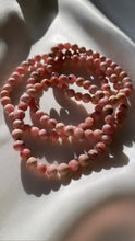 Load image into Gallery viewer, Mini Rhodochrosite Infinity Bracelet
