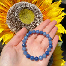 Load image into Gallery viewer, Blue Aventurine Infinity Bracelet

