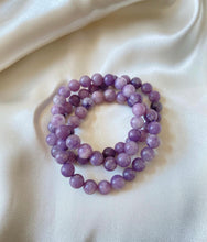 Load image into Gallery viewer, Lepidolite Infinity Bracelet
