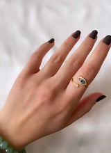 Load image into Gallery viewer, In Your Eyes Evil Eye Ring
