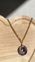 Load image into Gallery viewer, Pi Stone Amethyst Pendant Necklace
