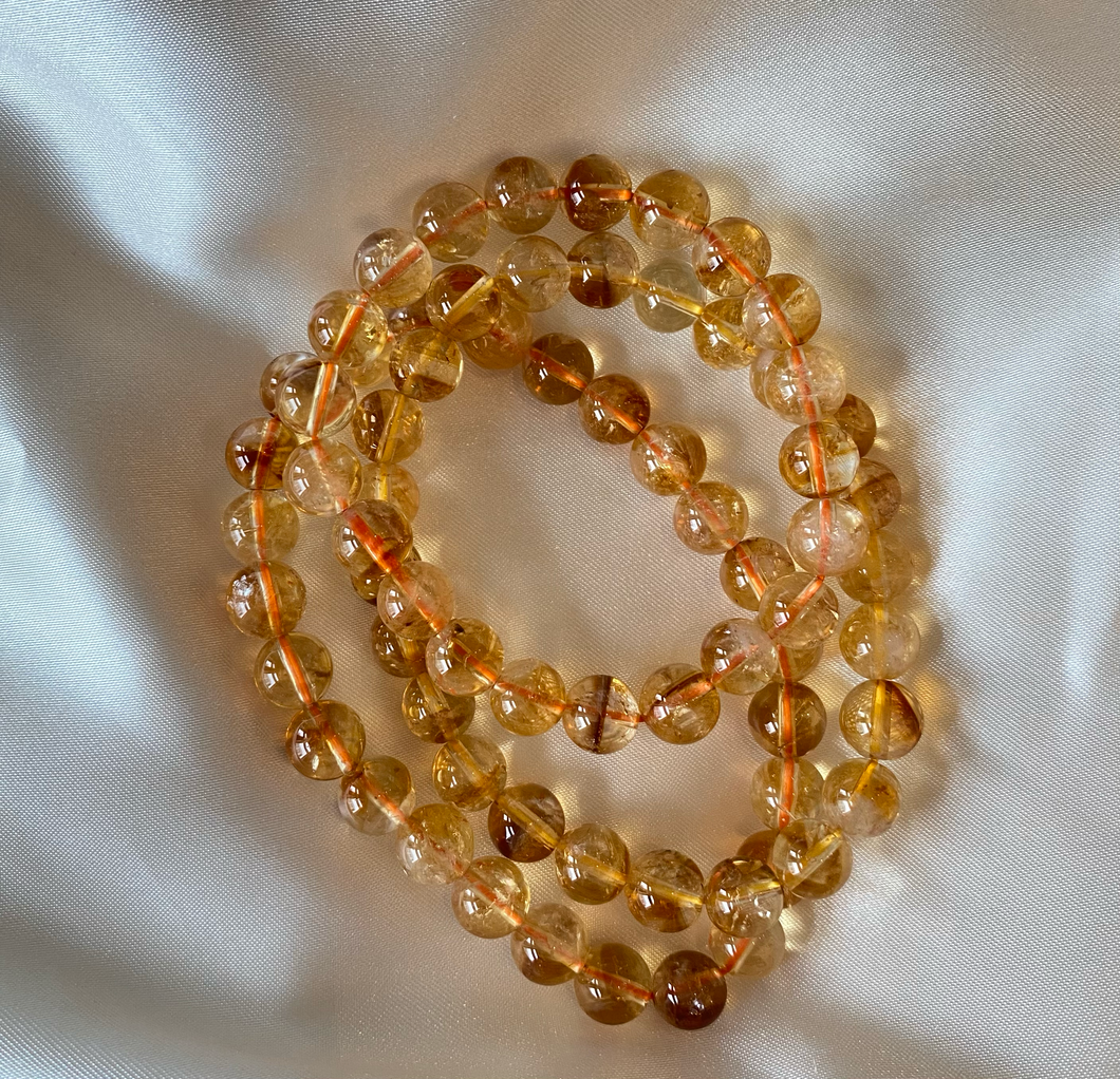 Citrine Infinity Bracelet (NEW)
