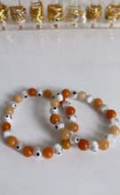 Load image into Gallery viewer, White Evil Eye Crystal Bracelet
