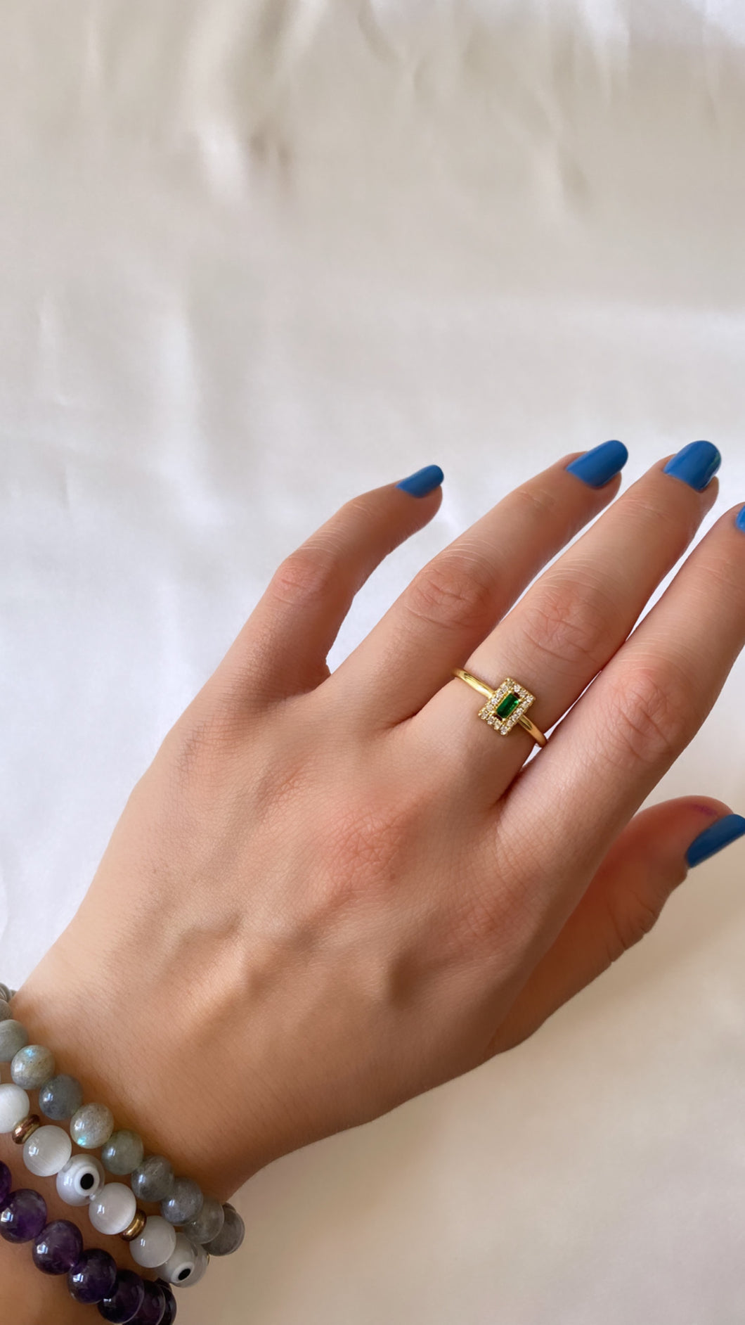 Emerald Gold Ring