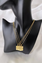 Load image into Gallery viewer, Initial Card Necklace

