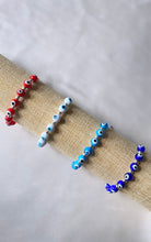 Load image into Gallery viewer, Adjustable Evil Eye Bracelet
