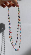 Load image into Gallery viewer, Colorful Evil Eye Necklace
