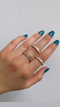Load image into Gallery viewer, Icy Baguette Ring (Adjustable)
