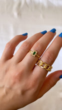 Load image into Gallery viewer, Cuban Curb Style Ring
