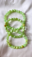 Load image into Gallery viewer, Green Calcite Infinity Bracelet
