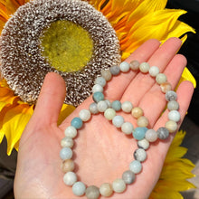 Load image into Gallery viewer, Amazonite Infinity Bracelet
