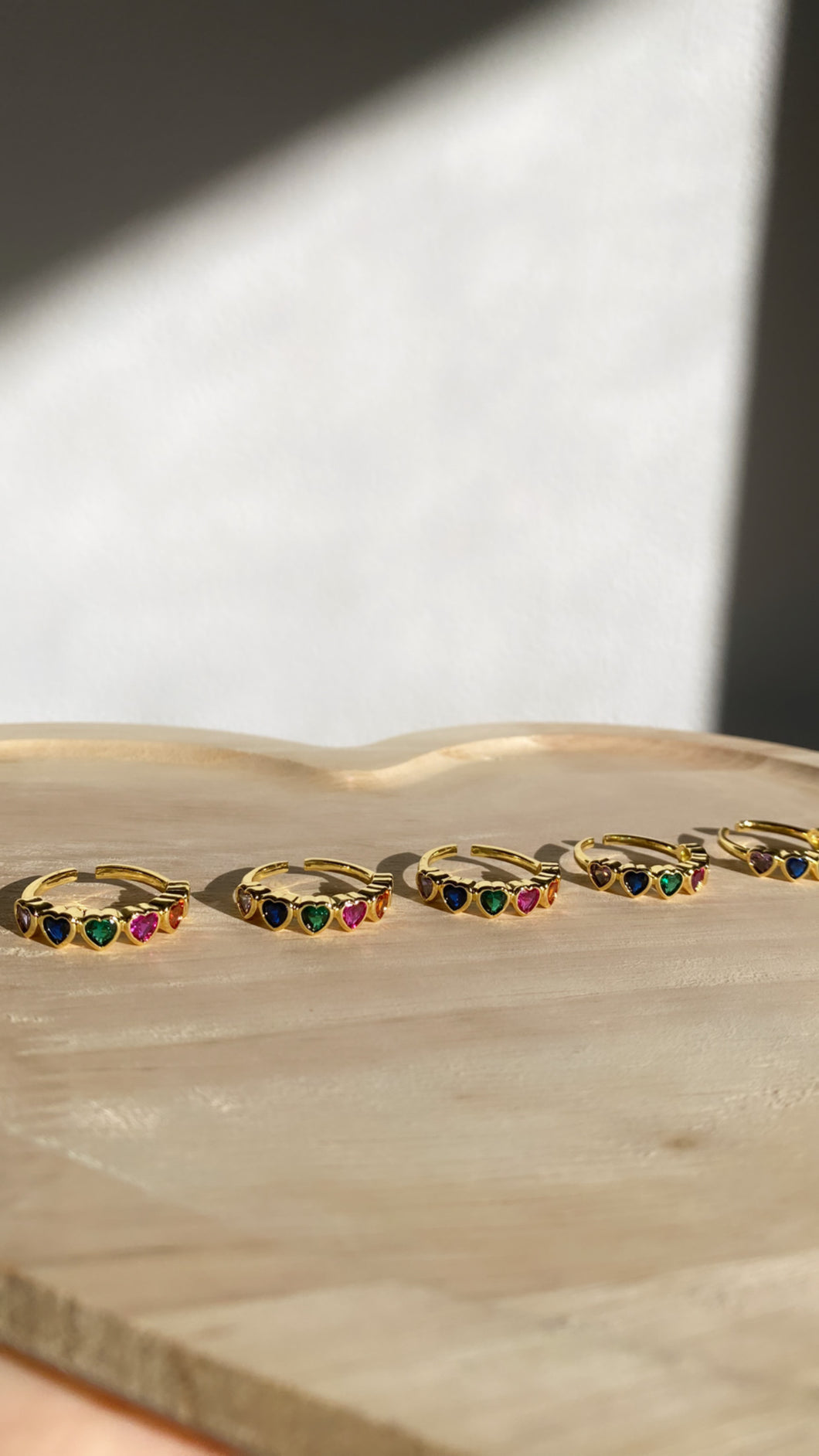 Queen Of Hearts Adjustable Ring