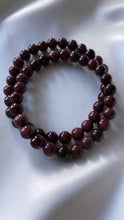 Load image into Gallery viewer, Mini Garnet Infinity Bracelet
