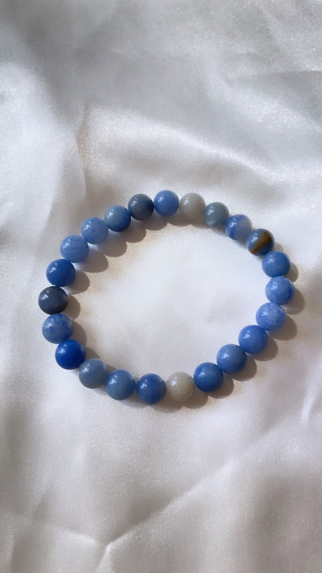 Blue Aventurine Infinity Bracelet
