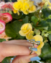 Load image into Gallery viewer, Serpent Gold Ring
