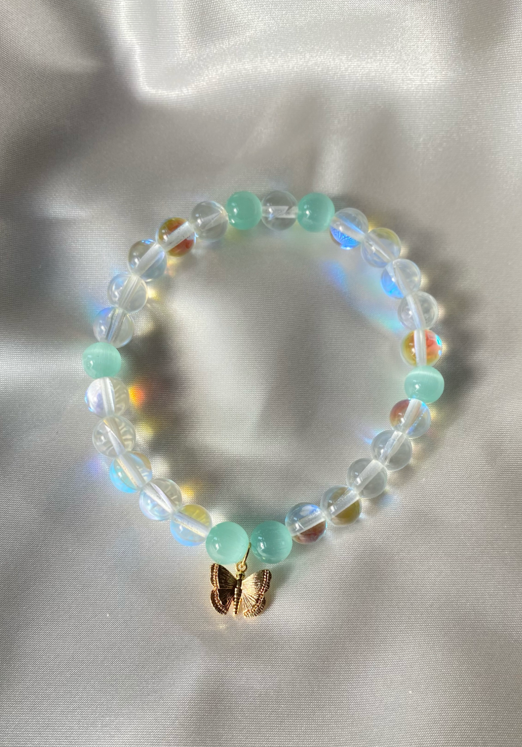 Precious Butterfly Charm Bracelet
