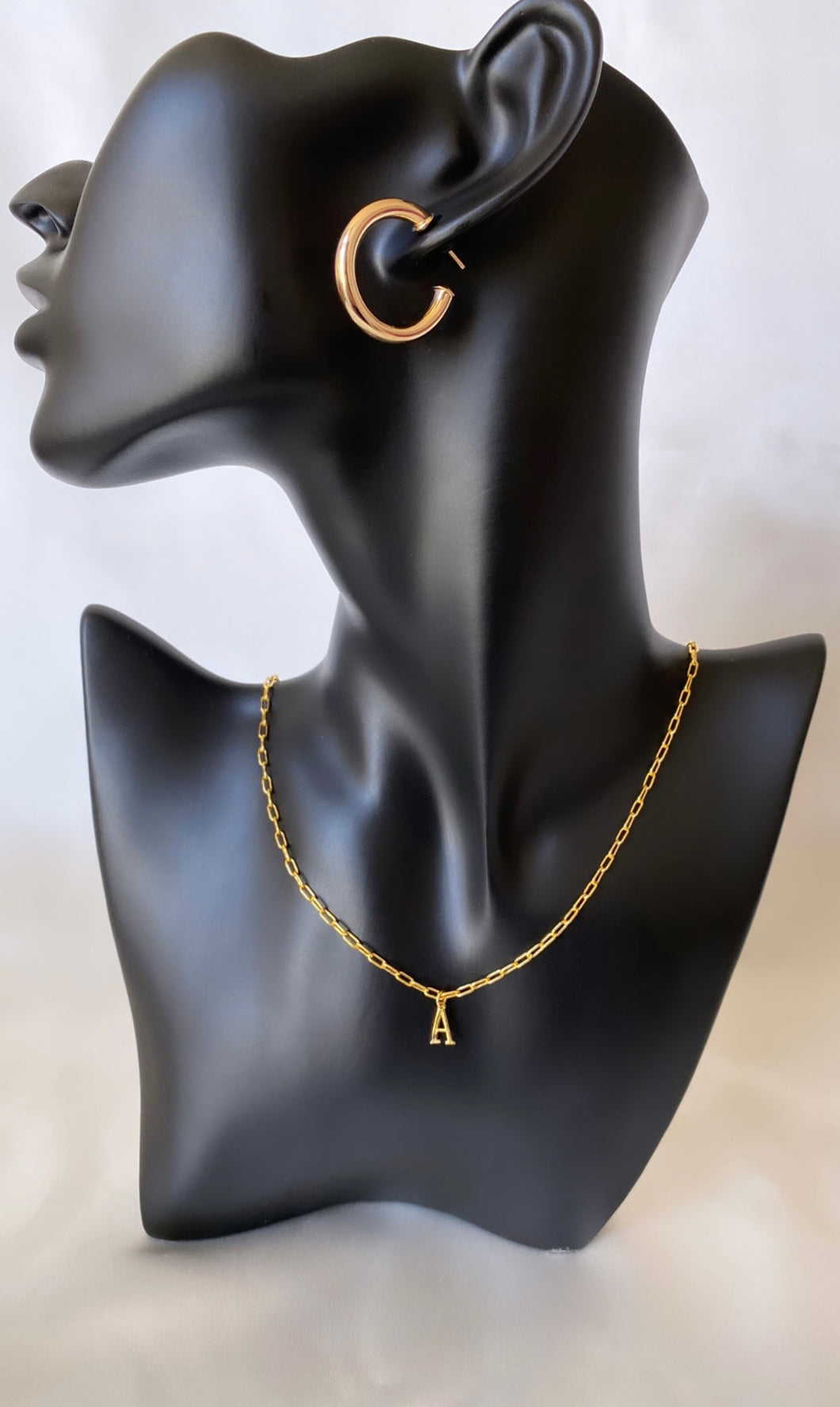 Tiny Initial Necklace