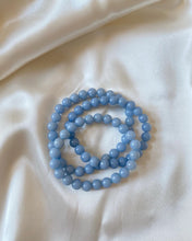 Load image into Gallery viewer, Angelite Infinity Bracelet

