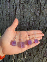 Load image into Gallery viewer, Raw Amethyst Necklace
